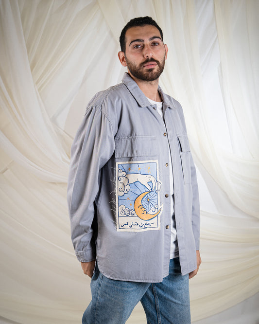 The rising moon overshirt
