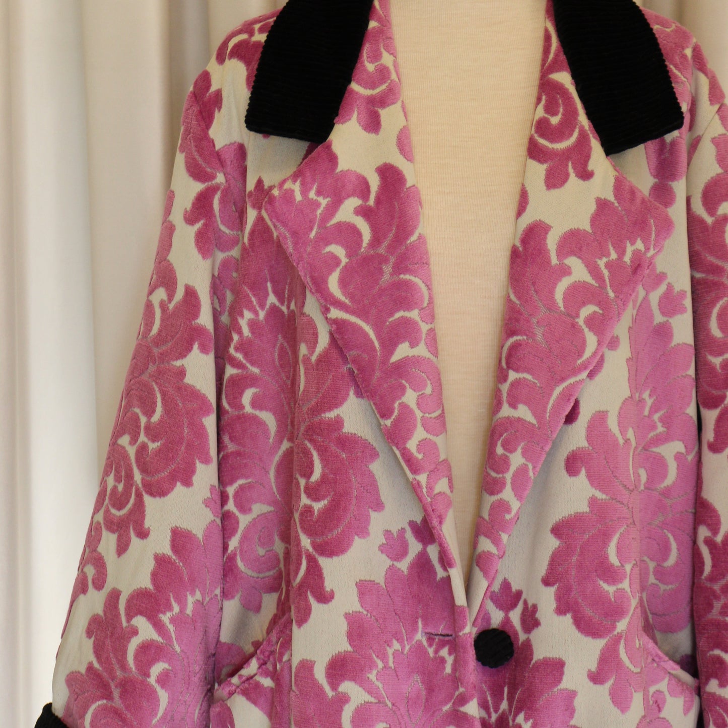 Baroque pink coat