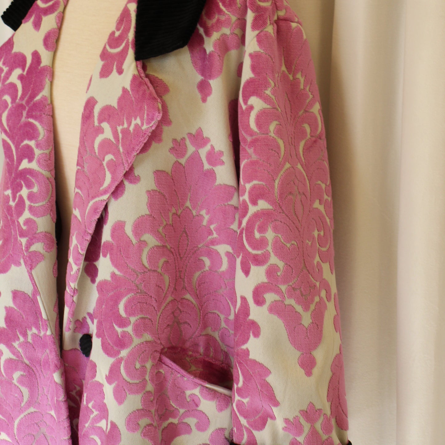 Baroque pink coat