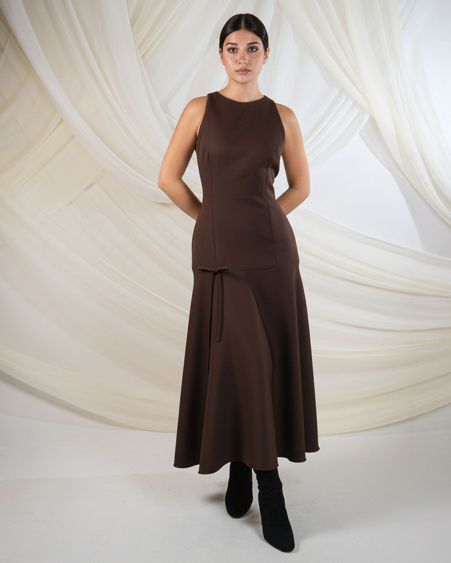 Espresso flow dress