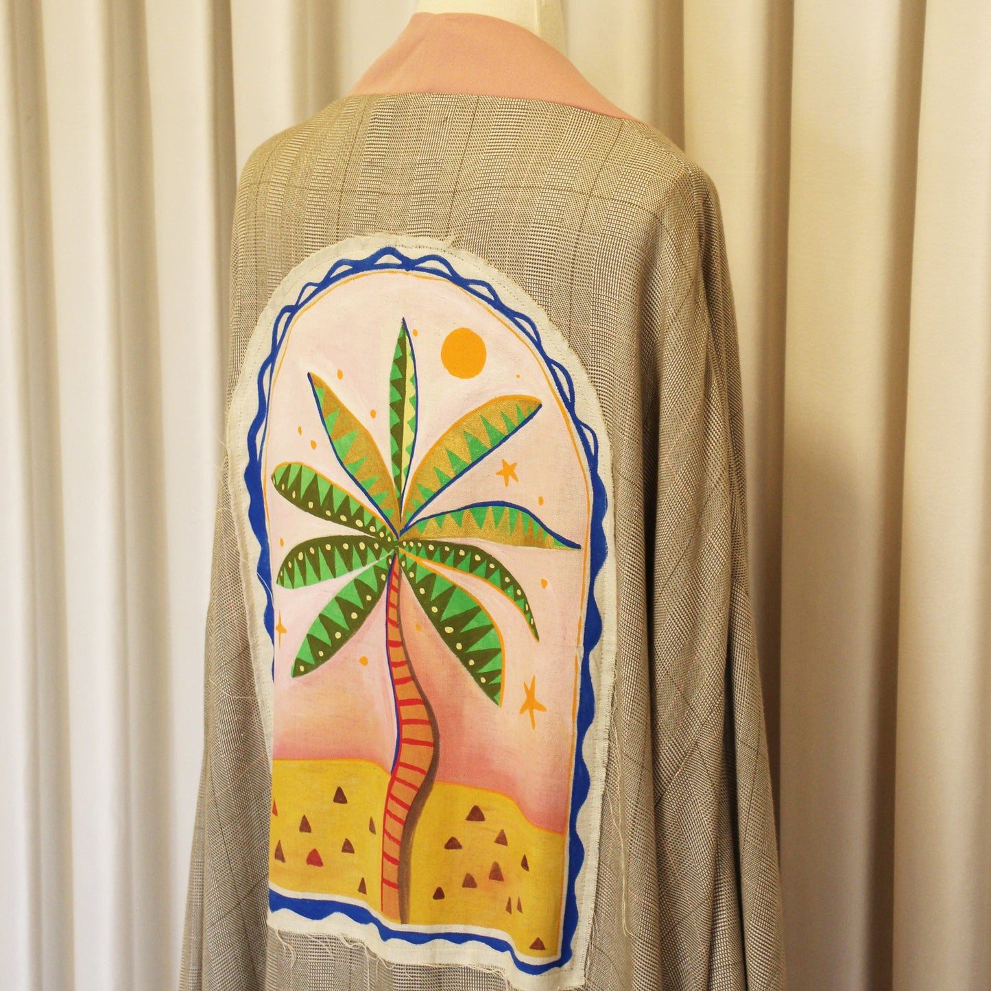 Palm abaya kimono