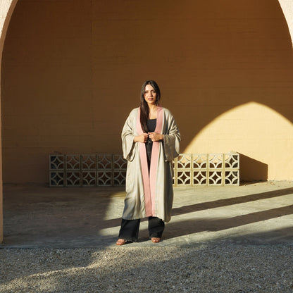 Palm abaya kimono