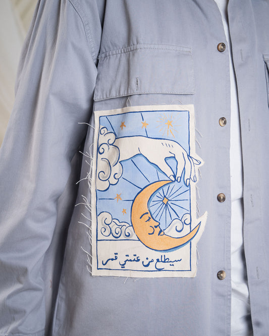 The rising moon overshirt