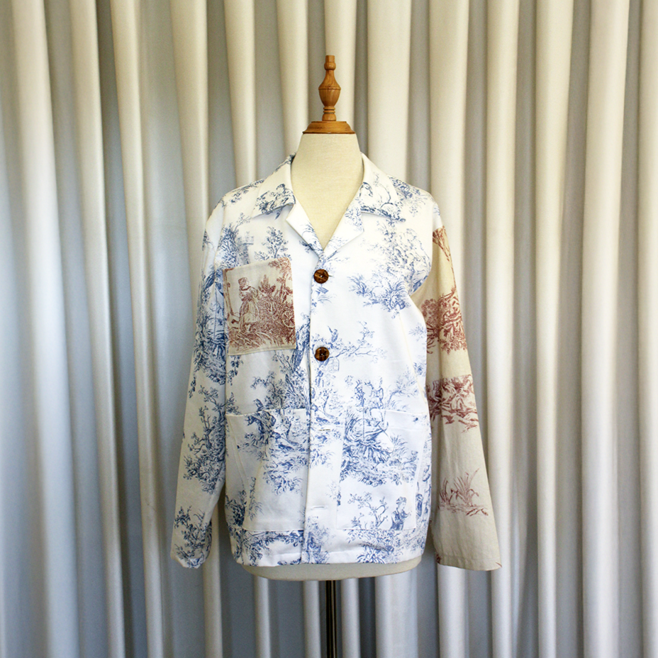 Toile de Jouy overshirt