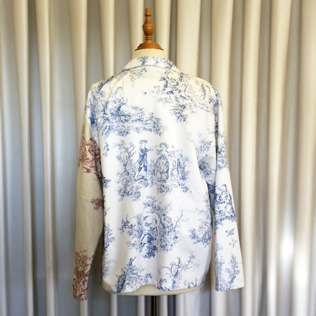 Toile de Jouy overshirt