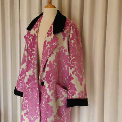 Baroque pink coat