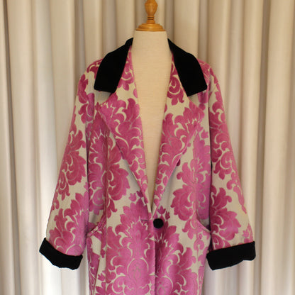 Baroque pink coat