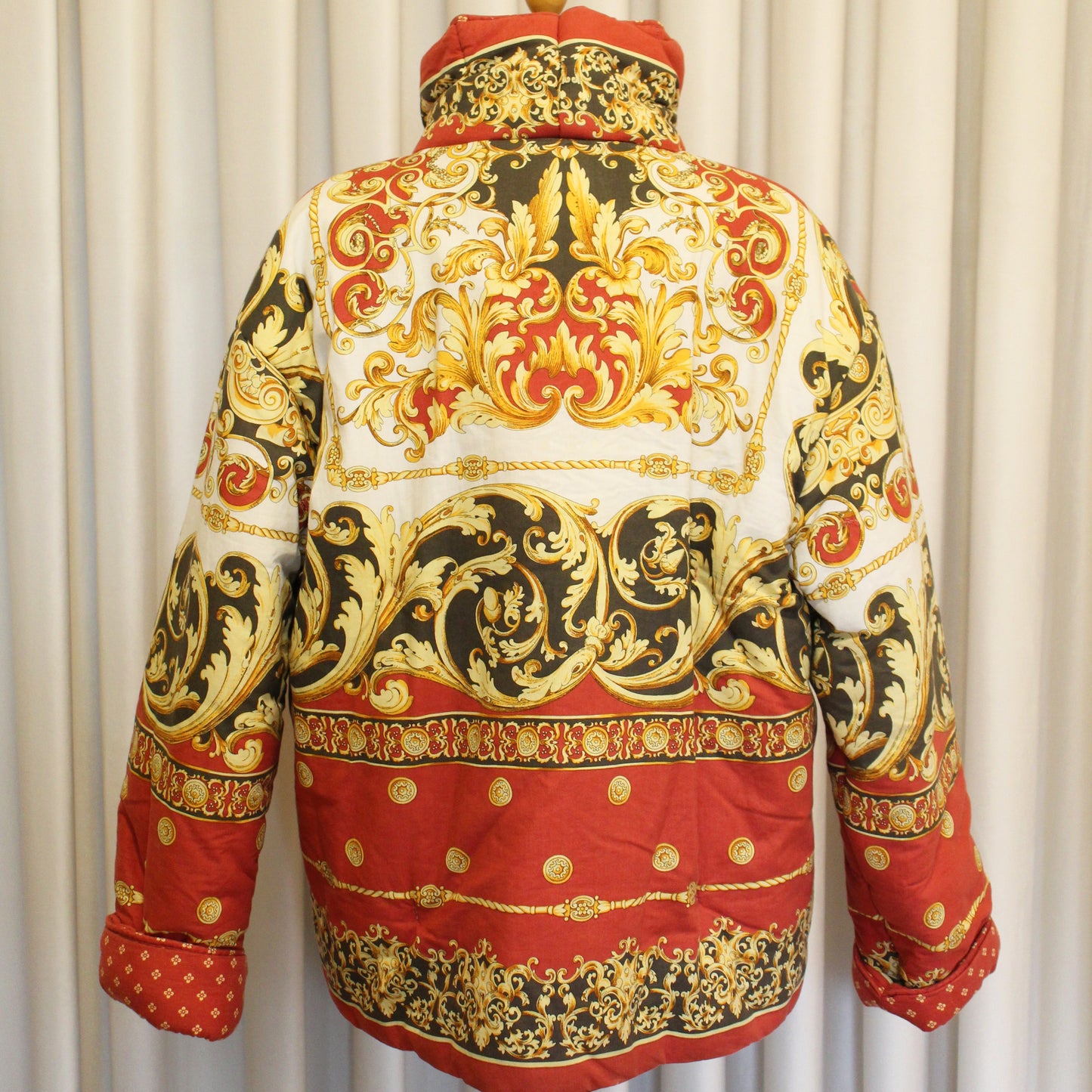 Baroque puffer jacket